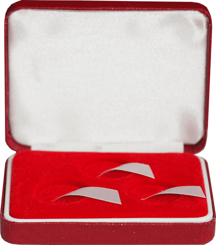 Sovereign Box to hold 3 coins