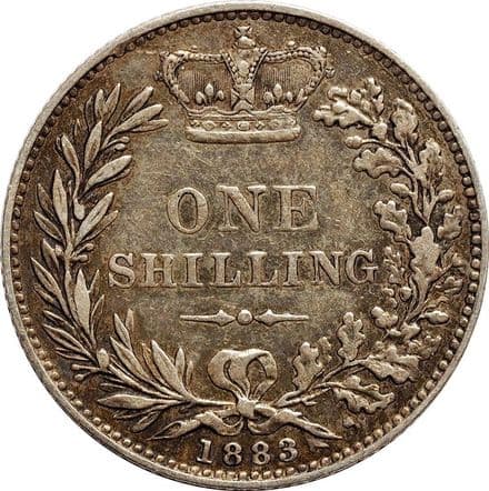 Victoria Young Head Shilling 1838-1887