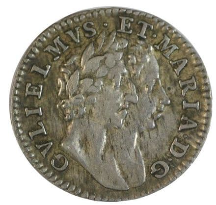 William and Mary Fourpence