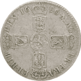 William III 1689 - 1701 Halfcrown in F/VF Condition
