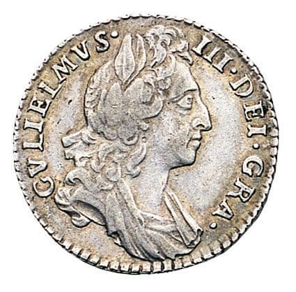 William III Sixpence 1694-1702