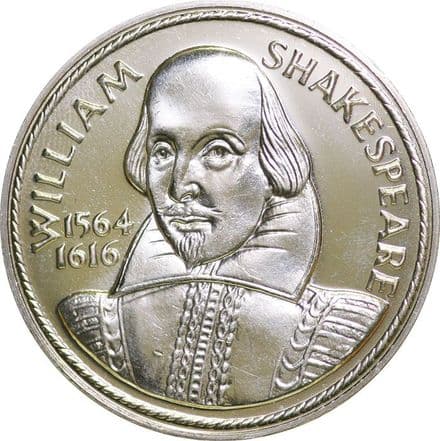 William Shakespeare Medallion