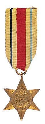 World War II Africa Star Medal