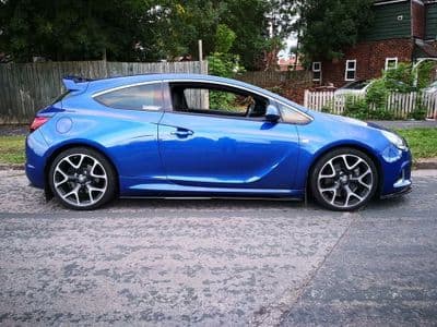 ASTRA J VXR SIDE SKIRT SPLITTERS 