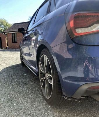 Audi S1 8X Side Skirt And Rear Splitters