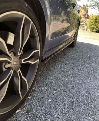 Audi S1 8X Side Skirt Splitters