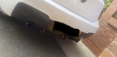 Bmw F20/F21 M-Sport Pre-Facelift-Racing Diffuser and Corner Spats