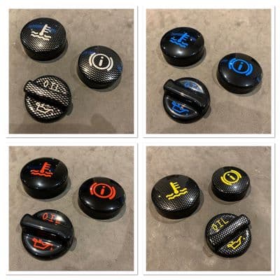 Custom Cap Kit Vinyl Decal Set