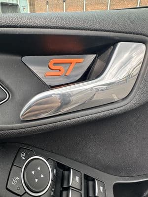 FIESTA MK8 & 8.5 3D  Door handle badge