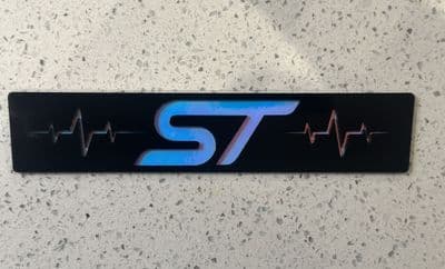 Focus ST MK3/3.5 Pulse line Engine Badge