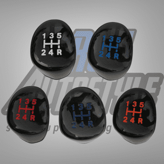 FORD COLOURED GEAR KNOB CAP (5 SPEED)