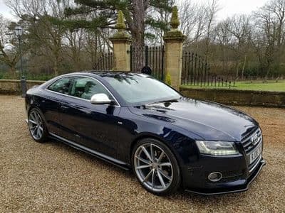 Front Lip And Side Skirt Splitters-Audi A5 S-Line Pre-Facelift