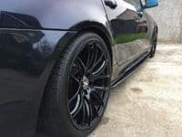 Front Lip And Side Skirt Splitters-Bmw E60/E61 M-Sport