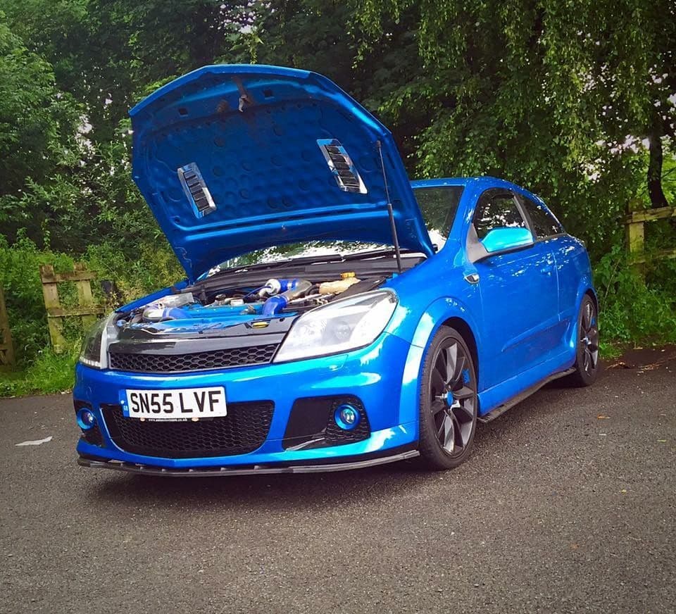 Front Lip Splitter-Astra H VXR