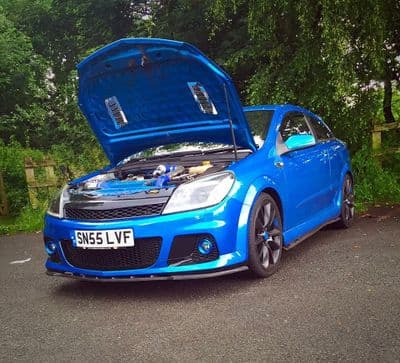 Front Lip Splitter-Astra H VXR