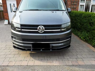 Front Lip Splitter-Vw T6 Highline