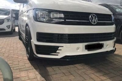 Front Lip Splitter-Vw T6 Sportline