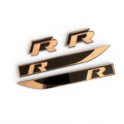 R WING & FRONT/REAR BADGES PACKAGE