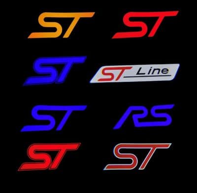 RJH FORD FOCUS MK2.5/MK3 & 3.5 LOGO PUDDLE LIGHTS