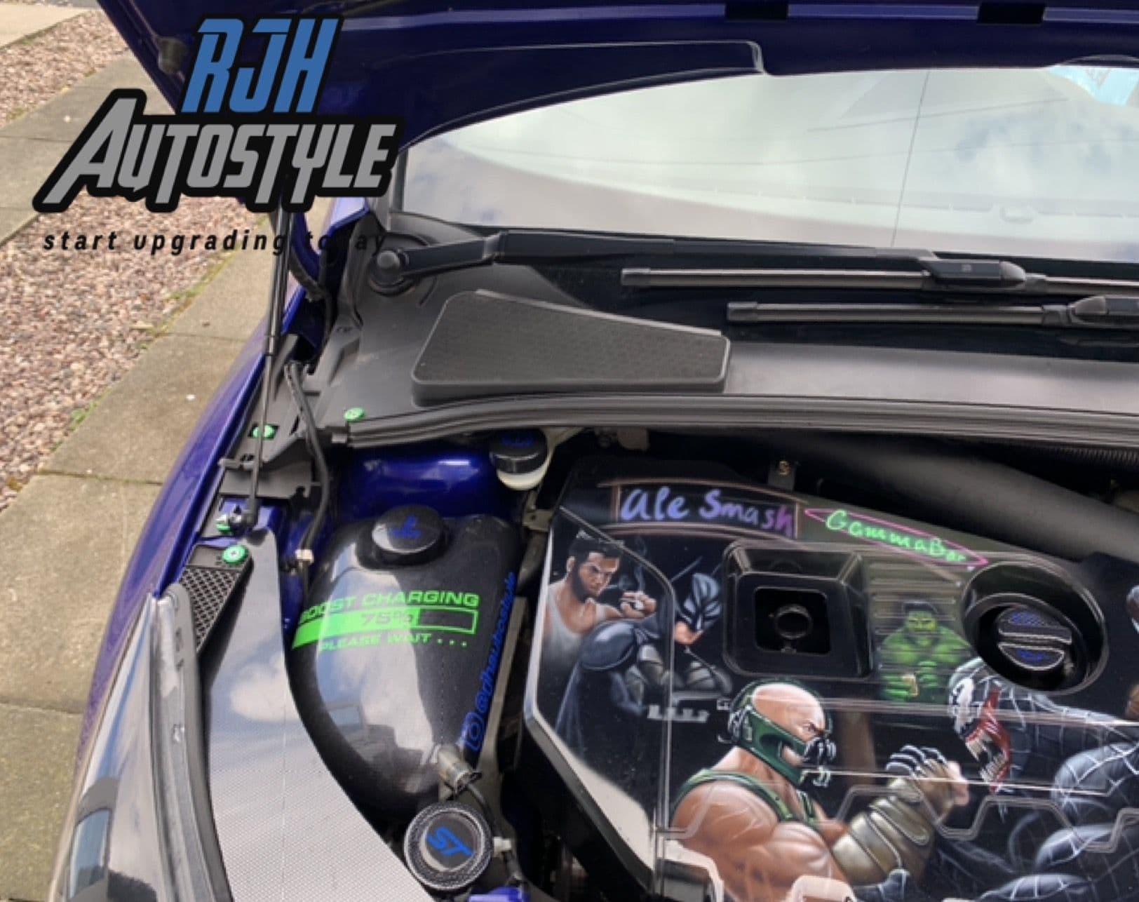 RJH FORD FOCUS MK3 ST & RS ENGINE BAY DRESS UP KIT