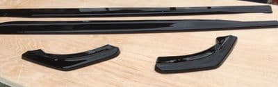 Side Skirt And Rear Splitters-Astra J VXR