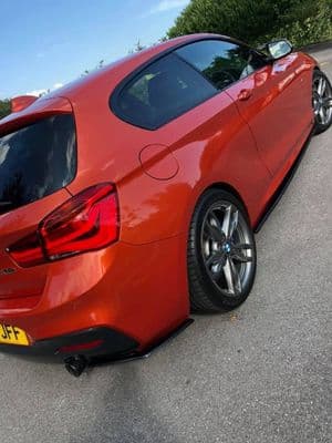 Side Skirt And Rear Splitters-Bmw F20/F21 M-Sport Facelift