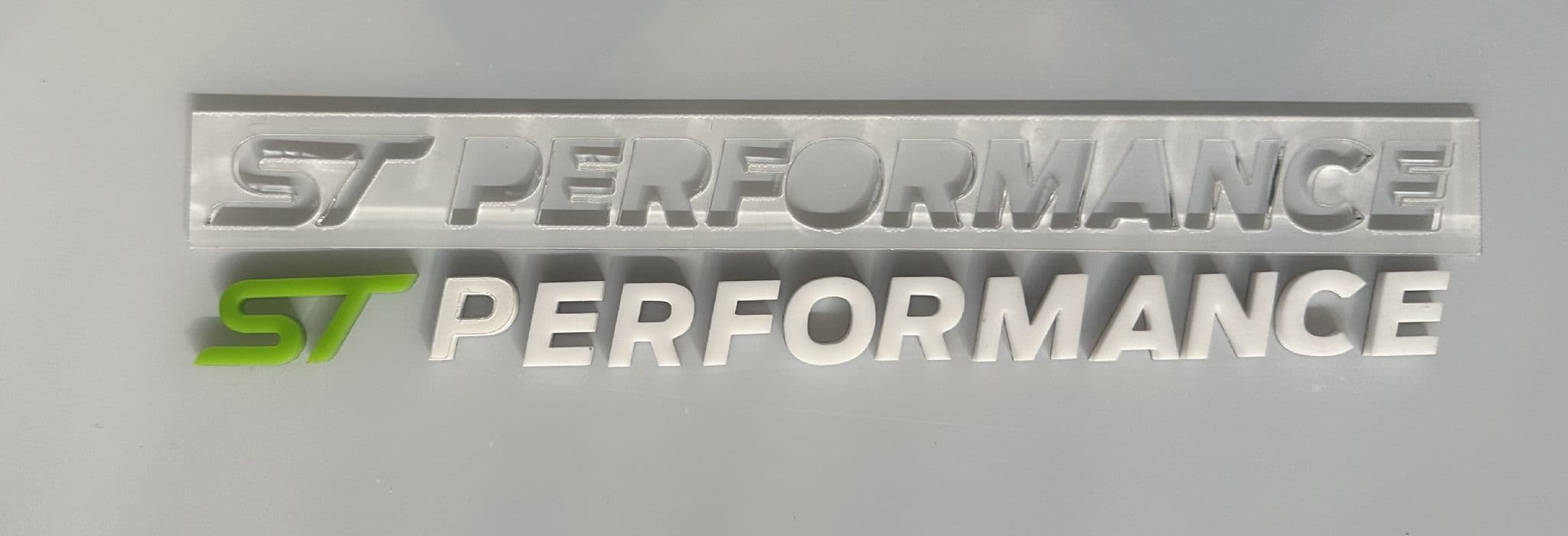 ST Performance Splitter Badge