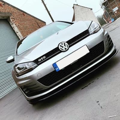 VW GOLF MK7 GTD -Front Lip Splitter