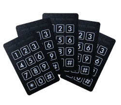 Labels for Mykey 1,5 module readers (5 pcs.)