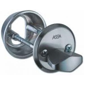 (ASSA) 13mm Escutcheon and Thumb-Turn for single Scandinavian oval cylinder