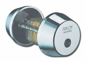 Abloy CY062 Finnish Round Double Cylinder Escutcheons- Hardened