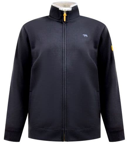 D555 FULL ZIP FLEECE SWEATSHIRT - NAVY