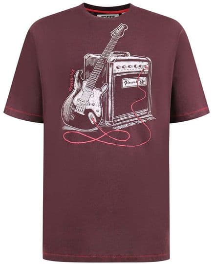 D555 GUITAR AND AMP T SHIRT