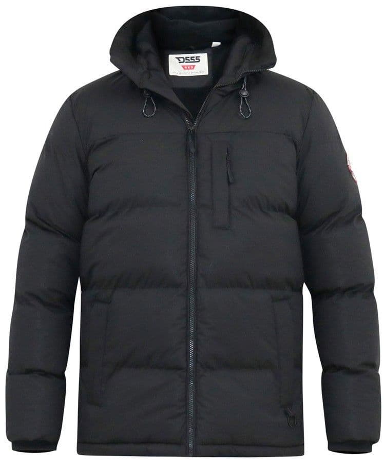 D555 hooded quilted jacket size XXL XXXL 2XL 3XL 4XL 5XL 6XL