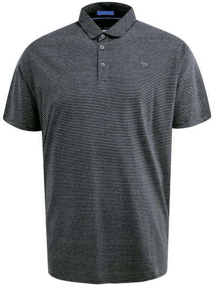 D555 STRIPE POLO SHIRT WITH BEAR LOGO