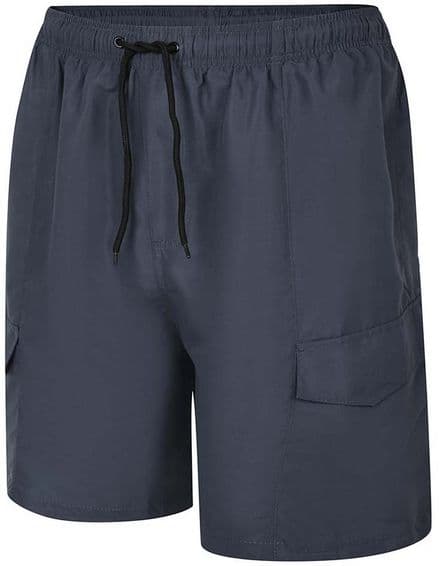 ESPIONAGE CARGO POCKET SWIM SHORTS