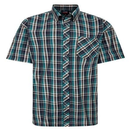 ESPIONAGE CHECK SHIRT - GREEN/MULTI