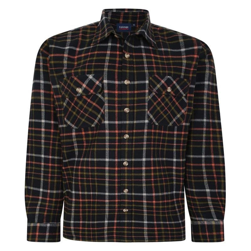 es[ionage check Shirt 2XL 3XL 4XL 5XL 6xl