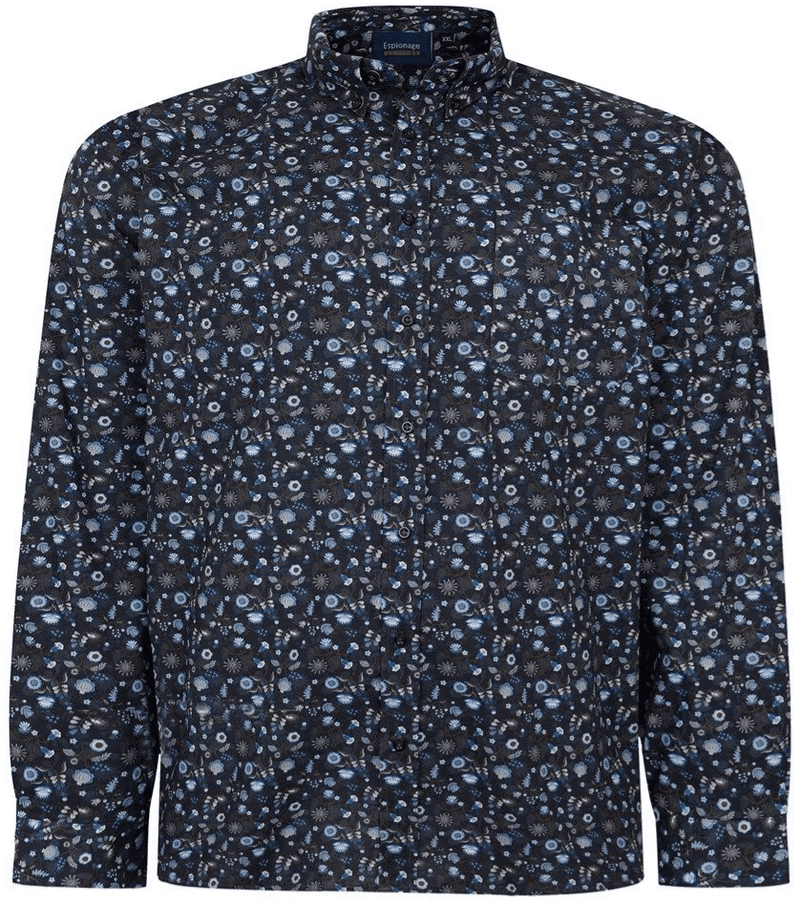 espionage floral Shirt 2XL 3XL 4XL 5XL 6xl