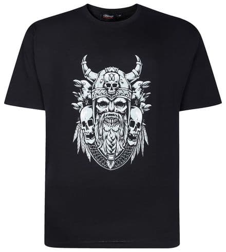 ESPIONAGE VIKING SKULLS T SHIRT