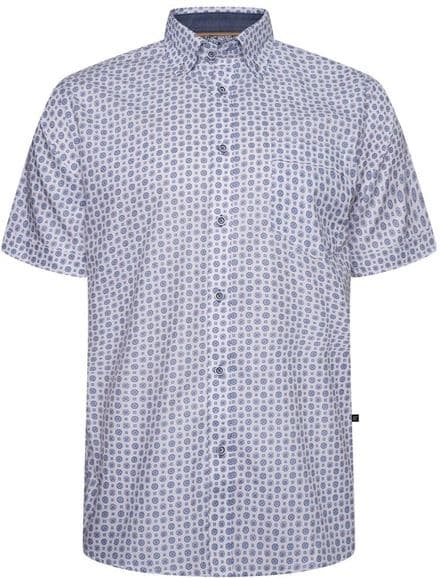 KAM JEWEL PATTERNED SHIRT
