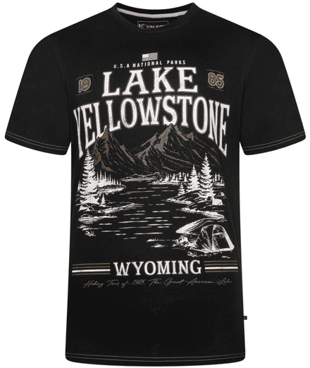 KAM LAKE YELLOWSTONE T SHIRT