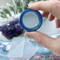 Stubby sticky stamper