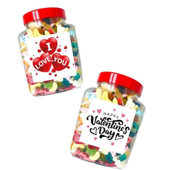 1,5kg Pick & Mix  Valentines / I Love You Jar