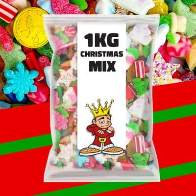 1kg Christmas Sweets Pick & Mix Bag