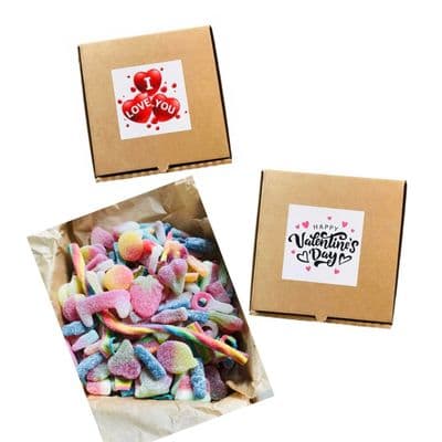 1kg Fizzy Mix Box Valentines / I Love You