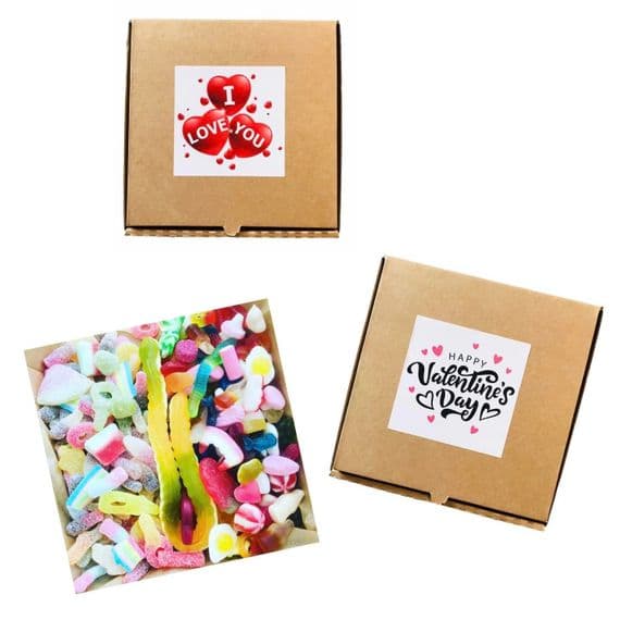 1kg Jelly & Fizzy Valentines / I Love You Box