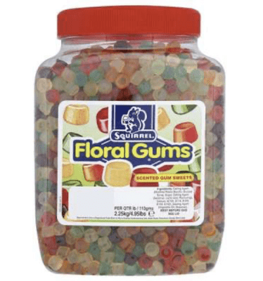 2.25 Squirrel Floral Gums