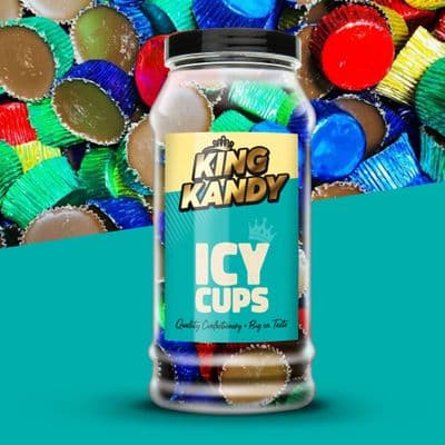 450g Chocolate Icy Cups Gift Jar