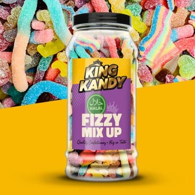 500g Halal Fizzy Mix Gift Jar